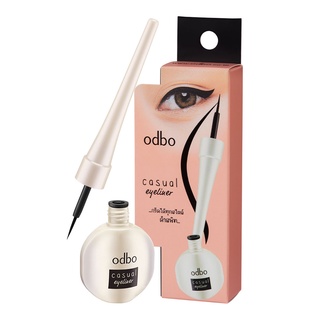 OD363 ODBO Eyeliner โอดีบีโอ แคชชวล อายไลเนอร์ แบบจิ้มจุ่ม เส้นเล็ก  อายไลเนอร์แบบจิ้มจุ่ม