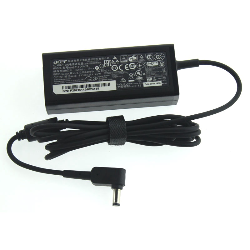 19V 2.37A 45W 5.51.7 มม.แล็ปท็อปอะแดปเตอร์ AC สําหรับ ACER 13-045N2A A045R021L ADP-45HE B PA-1450-26
