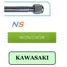 แกนล้อหลัง#kawasaki NEON #CHEER