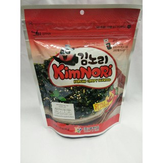 สาหร่ายทะเลอบกรอบ รสเผ็ด ตรา คิมโนริ 40g 자반김 매운맛 40g - 김노리