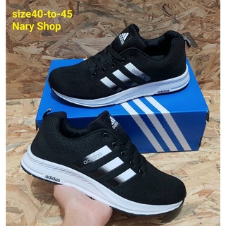 Adidas รองเท้าผ้าใบผูกเชือก