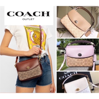 กระเป๋าสะพายข้าง COACH 89089 CASSIE CROSSBODY 19 IN SIGNATURE BAG