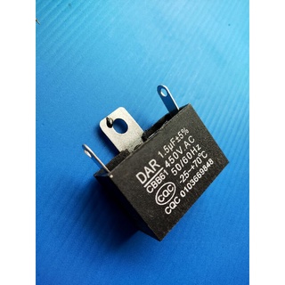 C.คอนเดนเซอร์พัดลม 1.5 uf 450 V