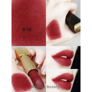 พร้อมส่ง/ 💯ของแท้ 100%💯Chanel Rouge Allure Velvet ลิปสติกกันน้ำ/ ลิปสติกกำมะหยี่/ ตัวอย่างลิปสติก 607#627#357#637#116#58