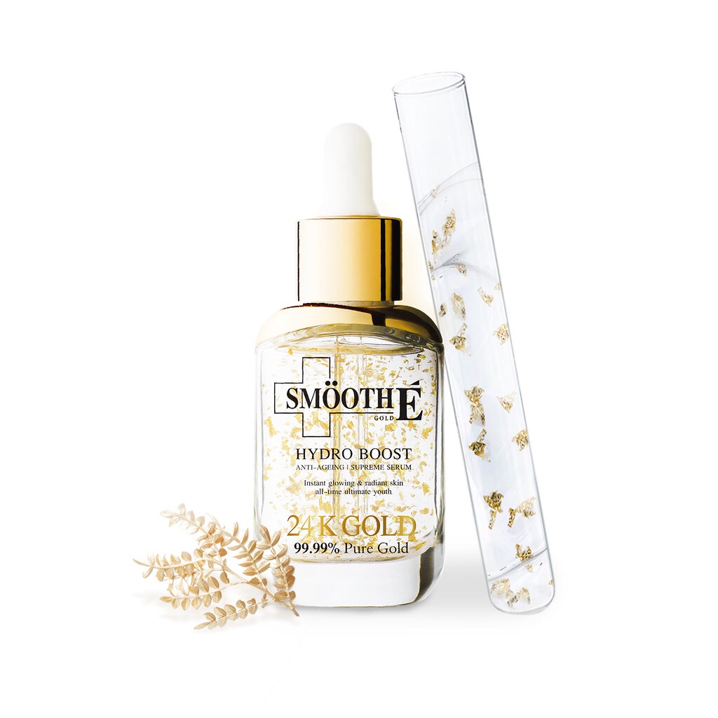 Smooth สมูทอี โกลด์ 24 เค ไฮโดรบูส แอนตี้ เอจจิ้ง สุพรีม เซรั่ม 30 มล. - รูปที่ 3