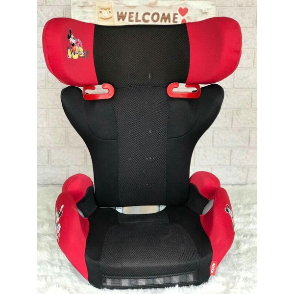 บูสเตอร์ซีท Aprica junior car seat เหมาะสำหรับเด็ก 312ขวบ เอนนอนได้ตามเบาะรถยนต Shopee Thailand