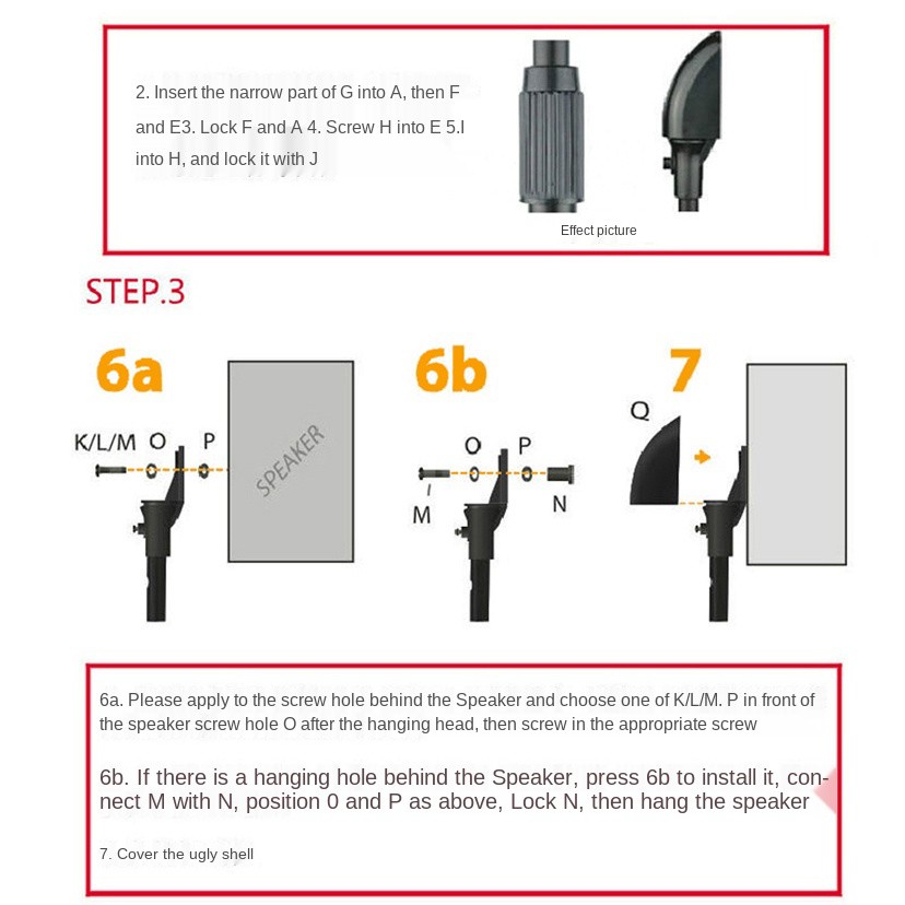 Universal Surround Sound Speaker Stands Set Of 2 Satellite Speaker fit