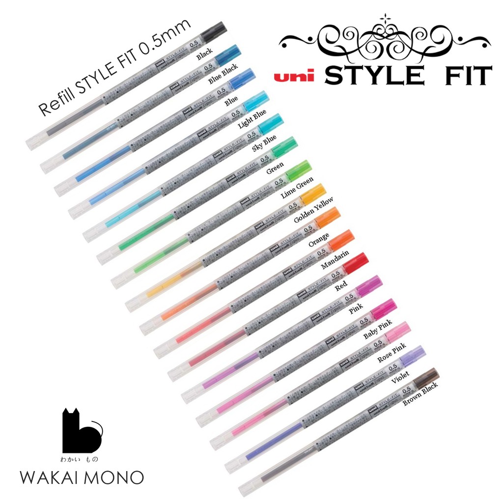 ไส้ปากกา UNi STYLE FIT Refill 0.5 mm