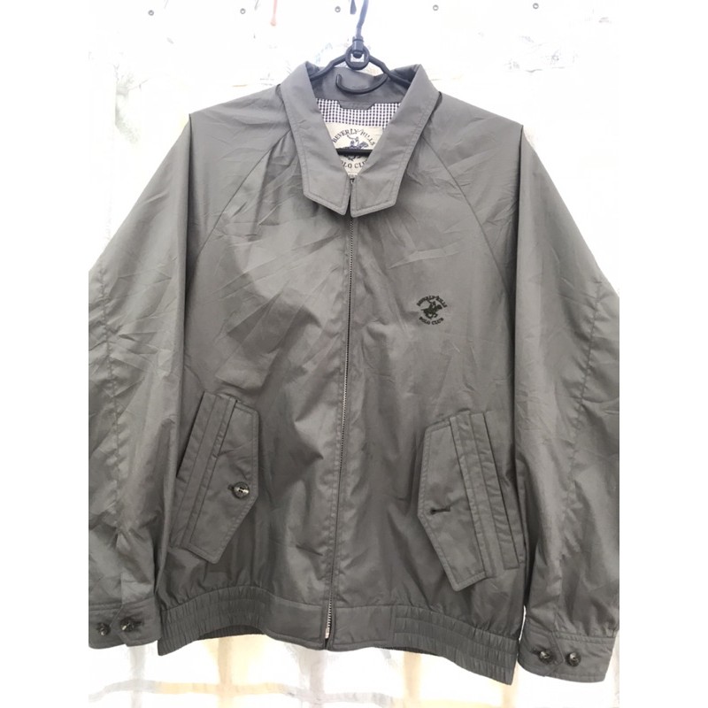 เสื้อแจ็คเก็ตร่มชูชีพ beverly hill x polo club แบรนด์