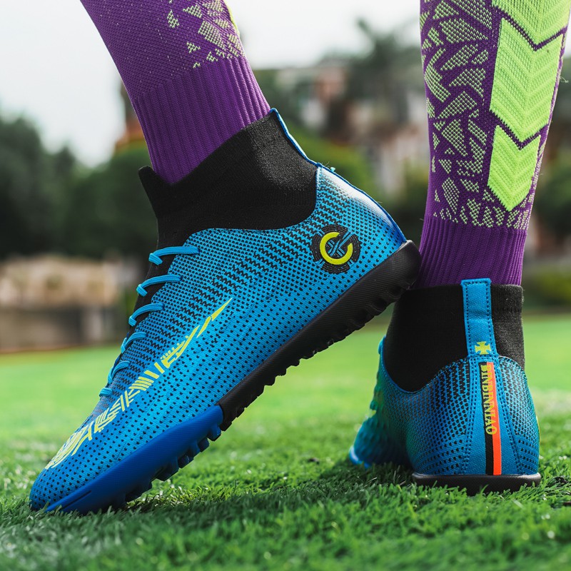 🏆CR7 ราคาถูกคุณภาพดี รองเท้าสตั๊ด รองเท้าฟุตบอล Size 35-44