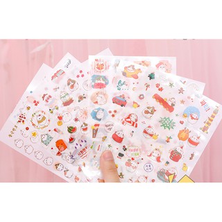 สติ๊กเกอร์กระต่ายน้อย Molang 1 Set 7 แผ่น พร้อมส่งค่ะ