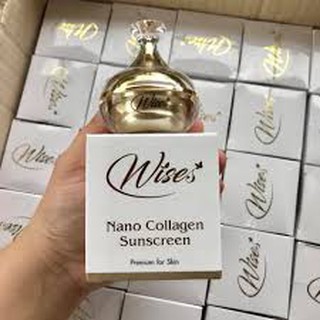 กันแดดไวซ์ นาโน Wise Nano collagen SPF50PA+++