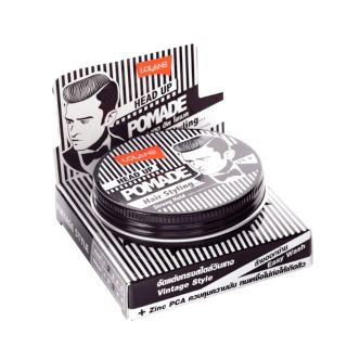 Lolane Head Up Matt Wax Vintage style เฮด อัพ โพเมด (สีดำ) 75g.