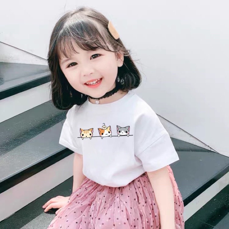 Babykidsเสื้อยืดคอตตอน100%สีพื้นเสื้อเด็กผู้ชายผู้หญิงผ้านุ่มใส่สบาย