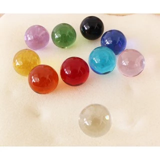 ลูกแก้วสี สีแท้ ในเนื้อแก้ว แช่น้ำได้ ไม่ลอก ขนาด 2 เซน พร้อมส่ง