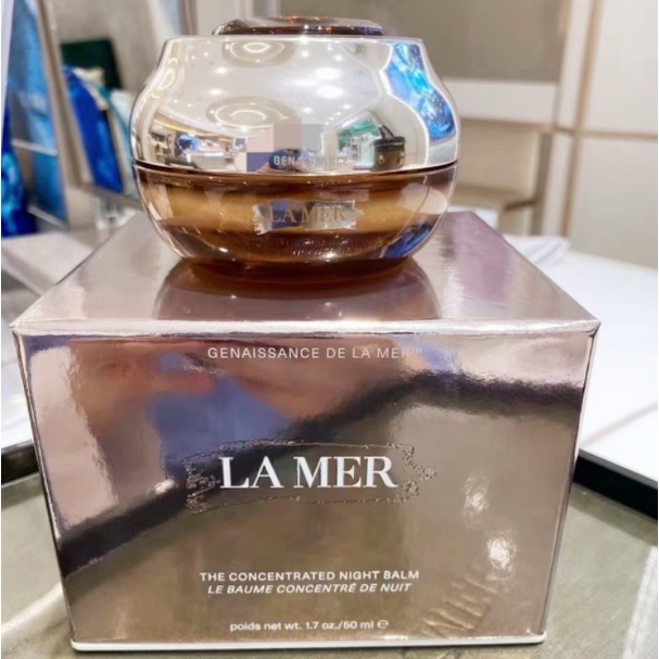 LA MER Gilt Moisturizing Repair Night Cream 50ml Lady Antiaging Face