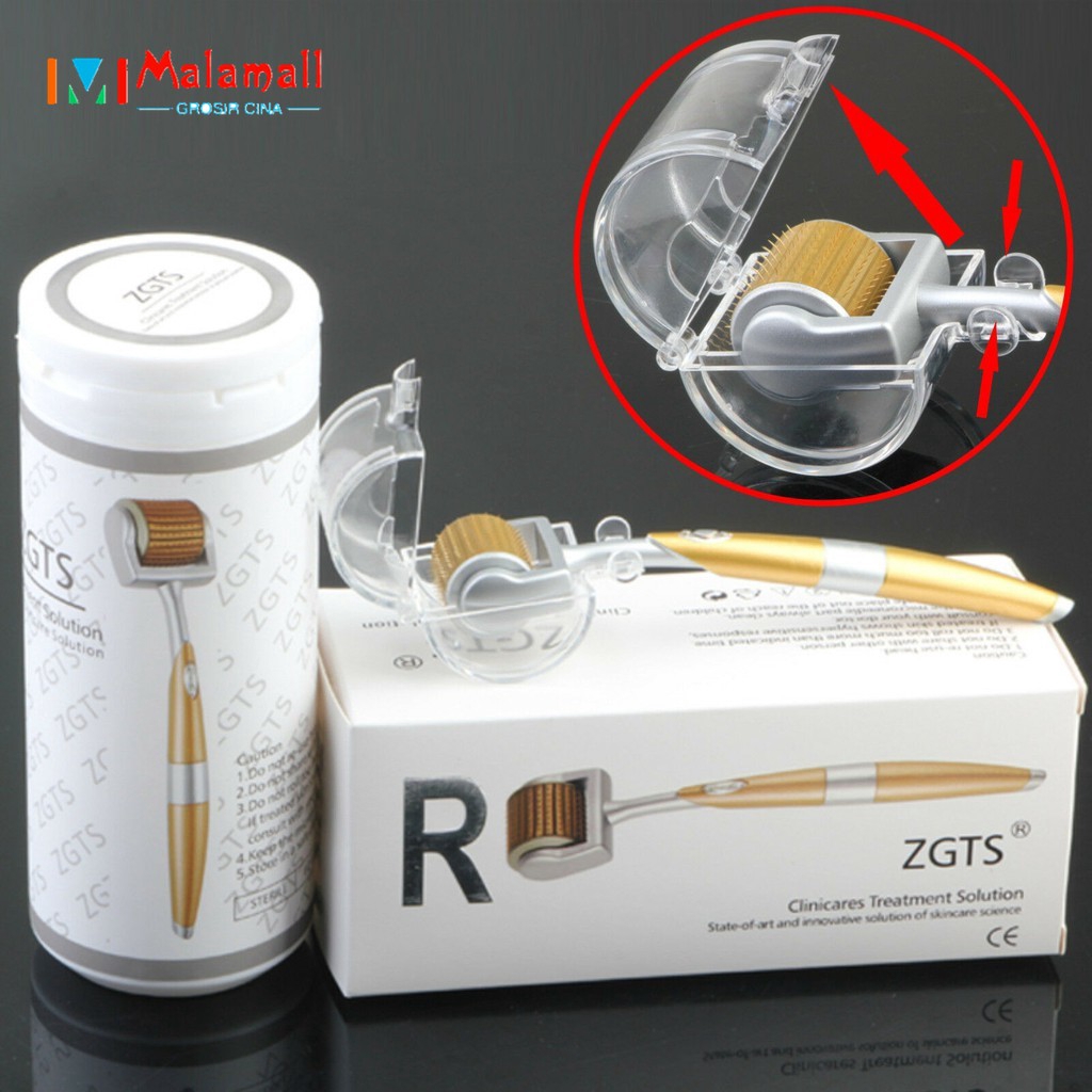 ZGTS 192 derma ลูกกลิ้งสําหรับการรักษาผมร่วงดวงตาดูแลความงามผิวหน้าและผิวกาย