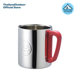 Coleman แก้วน้ำ Double wall แค้มปิ้ง เดินป่า รุ่น JP Double Stainless Mug 300