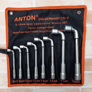 บล็อคตัวแอล 8 ตัว คอทะลุ ANTON