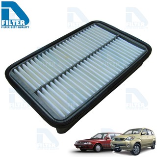 กรองอากาศ Toyota โตโยต้า Avanza อแวนซ่า (เครื่อง 1.3),Corona AT171,ST171 (เครื่องคาร์บู) By D Filter (DA145N)