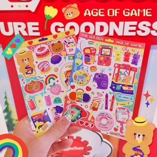 สติกเกอร์ ไดคัท กันน้ำ ลอกแล้วติดได้เลย Sticker die-cut x New [รหัสF]
