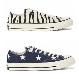 [สินค้าลิขสิทธิ์] Converse Chuck Taylor 1970s  Archive Print [SS20] Zebra &amp; Vintage Americana