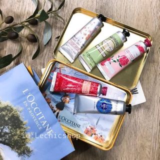 LOCCITANE (หลอดละ200฿) รับประกันของแท้💯HANDCREAM GIFT SET 30ML X 5 PCS