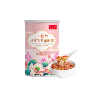 XiYuMeiNong 500g ผงรากบัวธัญพืช ถั่ว ผงรากบัว เม็ด ผงรากบัวทันที อาหารเช้าทดแทน ถั่วผลไม้ ผงรากบัว ซุป ผงรากบัวกระป๋