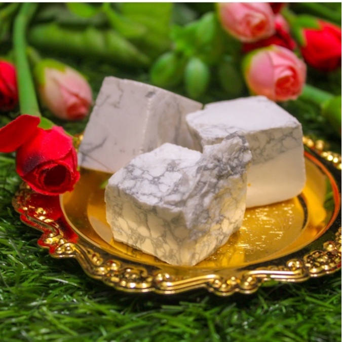 RAW HOWLITE CRYSTALS (ETHICLY SOURCED)