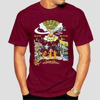 ขายดี!กระหน่ํา เสื้อยืดลําลอง แขนสั้น คอกลม พิมพ์ลาย Green Day Special Edition Tour Dookie Official Band Merch j AFgige8