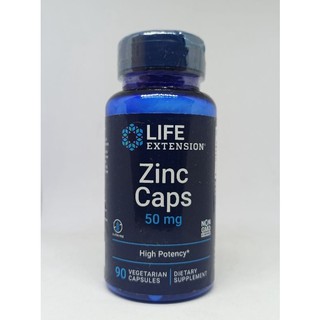 Life Extension Zinc Caps 50 mg 90 แคปซูล