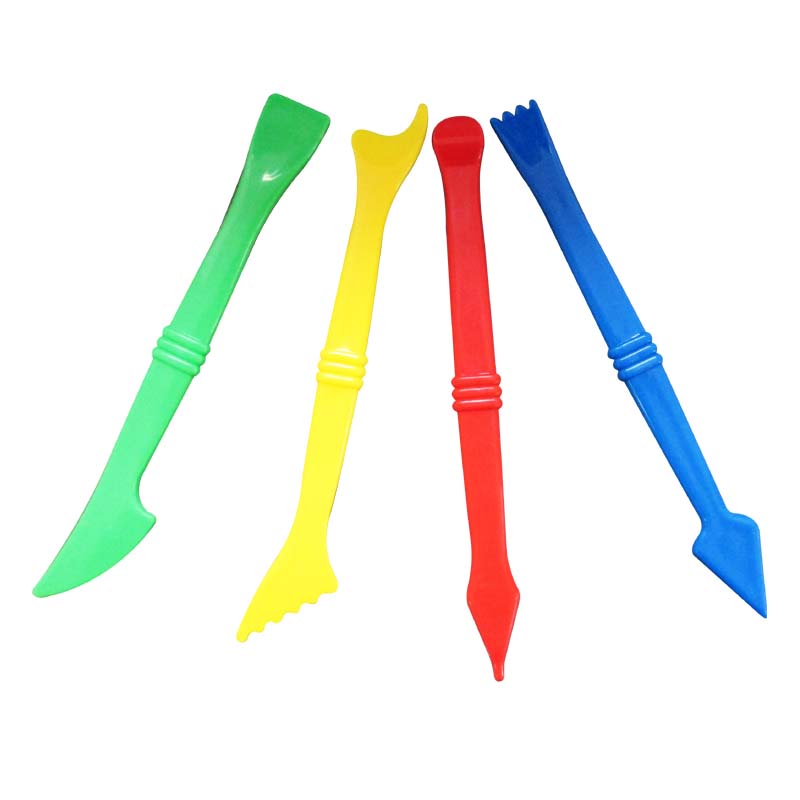 ร้านคนไทย พร้อมส่ง คิดอาร์ต แม่พิมพ์พลาสติก ชุดแกะสลัก แป้งโดว์ ดินน้ำมัน Kidart Molds.(PK25A)