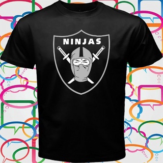 เสื้อยืดครอปเสื้อยืด พิมพ์ลาย Ninja Raiders สไตล์ฮิปฮอปS-5XL