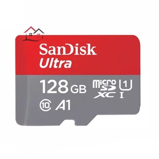 Sandisk เมมโมรี่การ์ด สีแดง สีเทา 16 32 64 128 256GB 1T ความเร็วสูง แบบพกพา ประหยัดพื้นที่