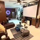 reviewWanbo Projector Electric Screen จอโปรเจคเตอร์ไฟฟ้า จอโปรเจคเตอร์ ภาพคมชัด ควบคุมผ่านรีโมท comment 4