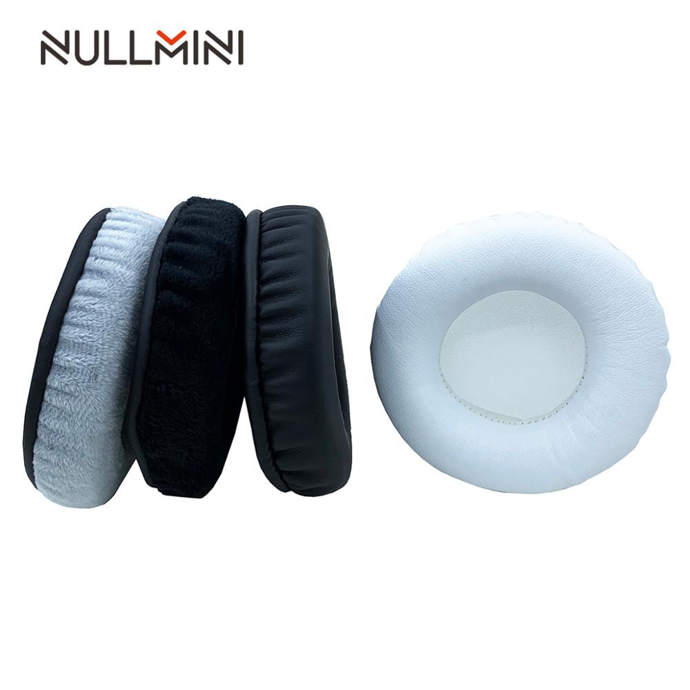 NullMini เปลี่ยนแผ่นรองหูฟังสําหรับ JVC HA-MR60X หูฟังหนังหรือกํามะหยี่ Earmuff หูฟังชุดหูฟัง