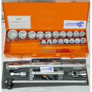 ชุด เครื่องมือ ชุดบล็อก เอนกประสงค์ KOCHE   KINGTONY ขนาดรู 3/4''[ โคเช่ ] [ คิงโทนี่ ] 23 24 ชิ้น Pcs. ของแท้ 100 %