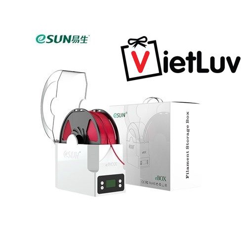 กล่องกันความชื้นพลาสติกพิมพ์ลาย 3D - ESUN eBOX Lite EU Plug