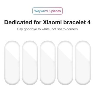 Mi Band 4 5 Pcs 2 Pcs 1 Pcs ฟิล์มหน้าจอป้องกันฟิล์มสำหรับ Xiao Mi Mi Band Anti Scratch Mi Band4 สร้อยข้อมือ Mi Band สายนาฬิกา Mi Band 3 M4 ขยายหน้าจอมือถือ สาย Mi Band