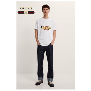 gucci เสื้อยืดแขนสั้น