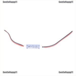 ตัวควบคุมความสว่าง LED 12-24V 3 คีย์ ขนาดเล็ก สําหรับ 3528 1 ชิ้น