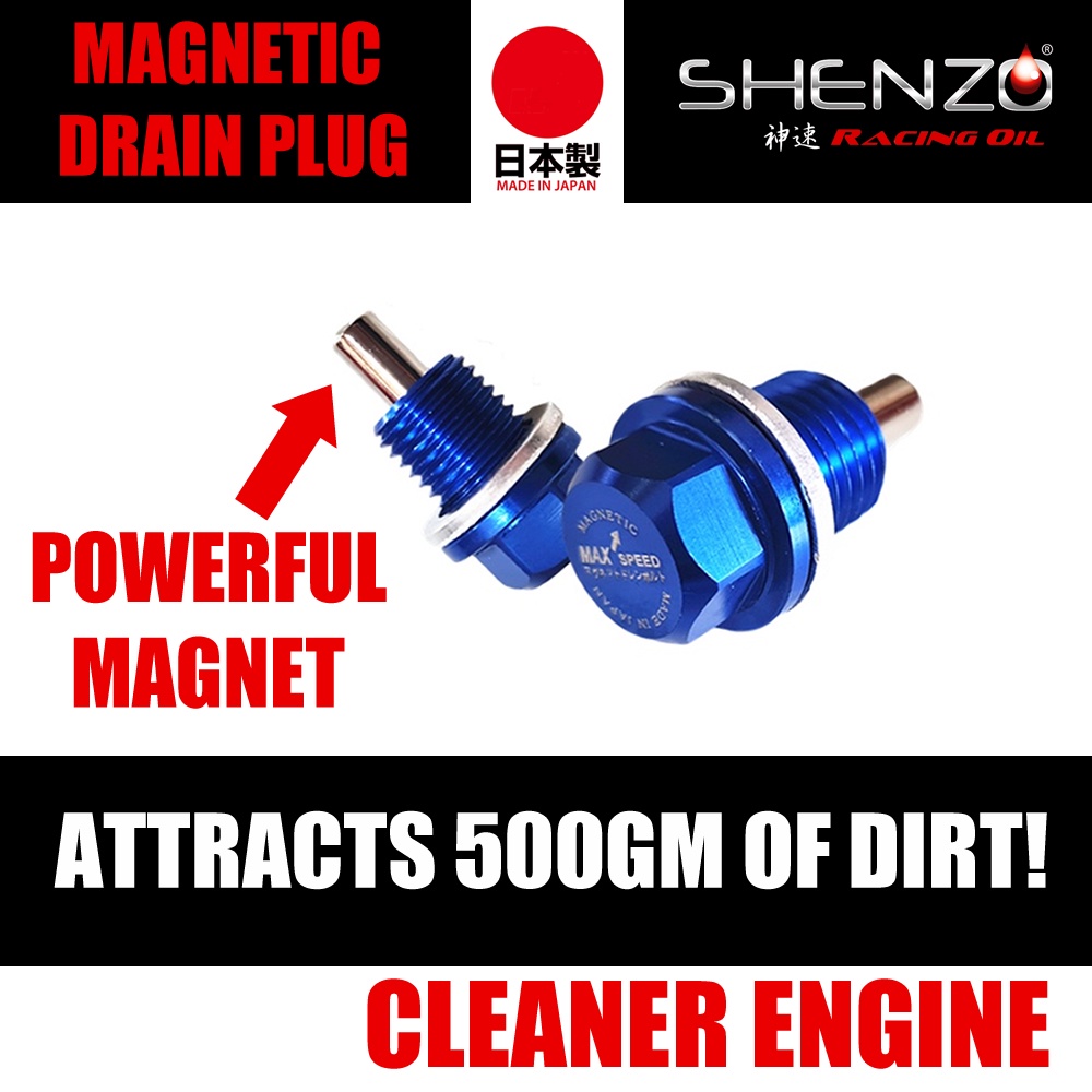 น็อตอุดท่อระบายน้ําน้ํามันแม่เหล็ก M14x1.5 / M12x1.25 / M12x1.5 / M1.6x1.5