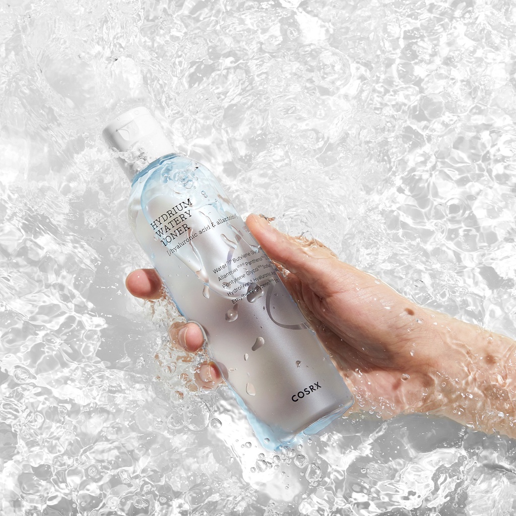 COSRX Hydrium Watery Toner 150ml โทนเนอร์เติมน้ำให้กับผิว ช่วยคงความชุ่มชื้นยาวนาน ด้วย Vitamin B5 และ Hyaluronic Acid รูปที่ 6