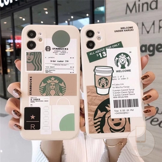 Casing INS Fashion Starbucks Soft Tpu Case Xiaomi MI 10 11 Lite 10T Redmi 10 9A POCO M3 Pro F3 Note10 Note10s Note10pro Note10promax Note10proplus Poco X3 NFC Poco M3 POCO X3 PRO Redmi Note9 Note8 Redmi 9 9t 9C NFC