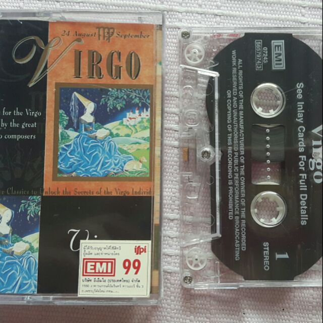 เทปเพลง VIRGO - Music for the Virgo sing