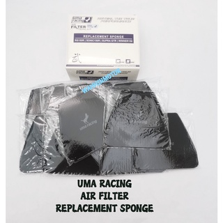 [ Uma RACING ] ชุดกรองอากาศ แบบเปลี่ยน สําหรับ YAMAHA Y15ZR V1 V2 RS150 V1 V2 WINNER RSX RS 150 Y15