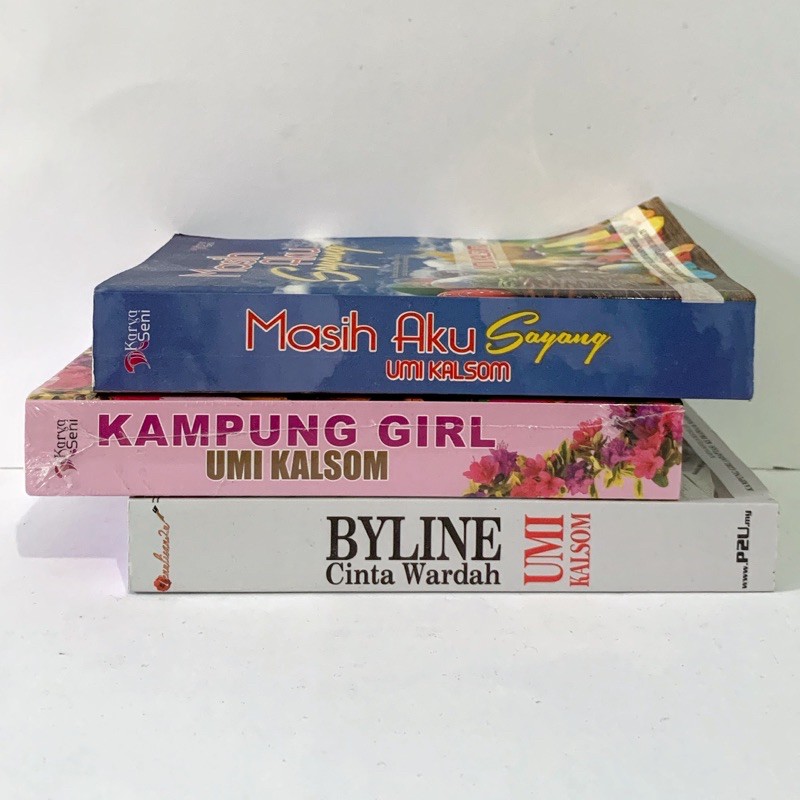 Preloved Drama Adaptation Novel Used Novel Umi Kalsom (สาวคampung, Still I Love, Byline Cinta Wardah