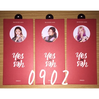 [พร้อมส่ง] TWICE - การ์ด Yes or Yes