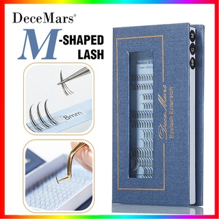 Decemars A และ M-Shape ขนตาปลอมขยายดวงตา