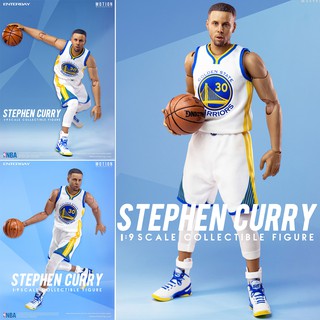 Figma ฟิกม่า Model Figure NBA basketball player บาส นักบาสเก็ตบอล Stephen Curry สตีเฟน เคอร์รี 30th 1/9 white jersey